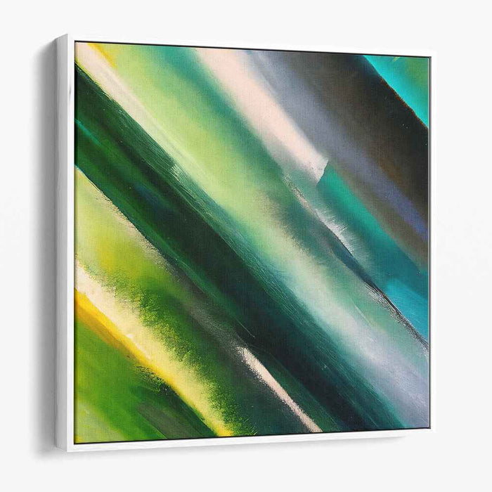 Energetic Soul Mirage: Dynamic Abstract Expressionist Canvas Art