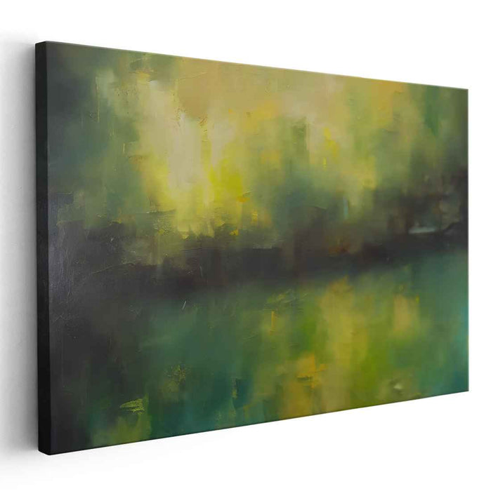 Green Abstract Print #109