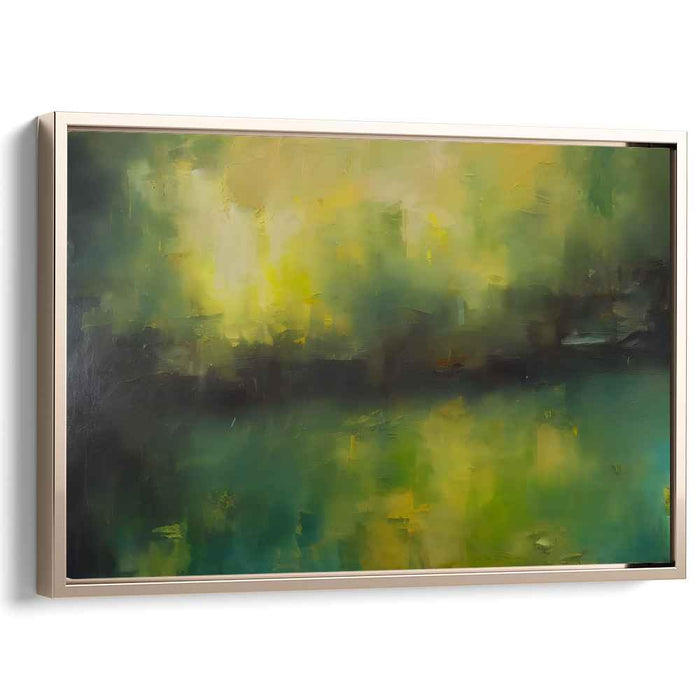 Green Abstract Print #109