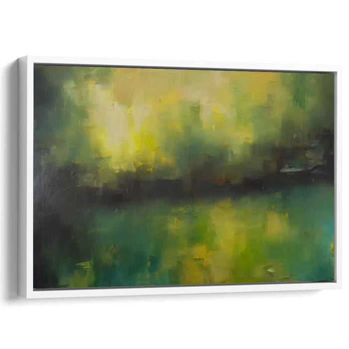 Green Abstract Print #109