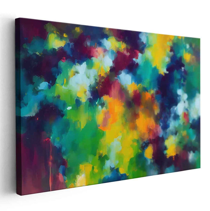 Green Abstract Print #110