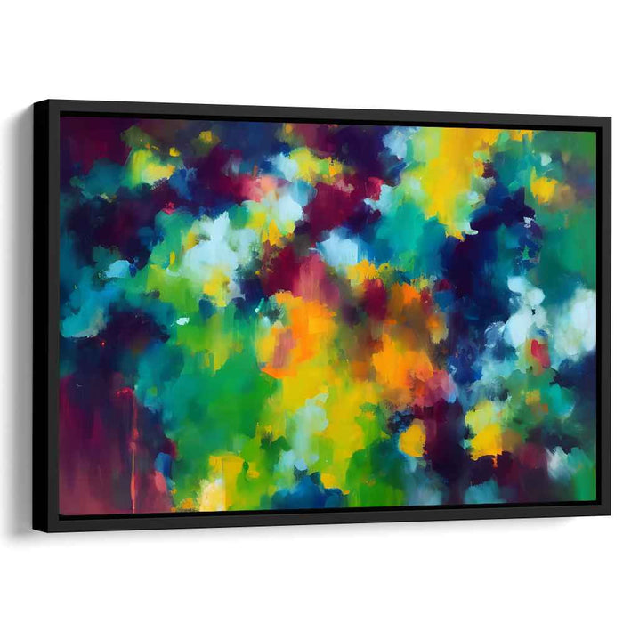 Green Abstract Print #110