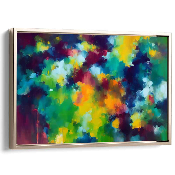 Green Abstract Print #110