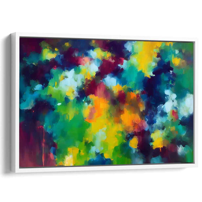 Green Abstract Print #110