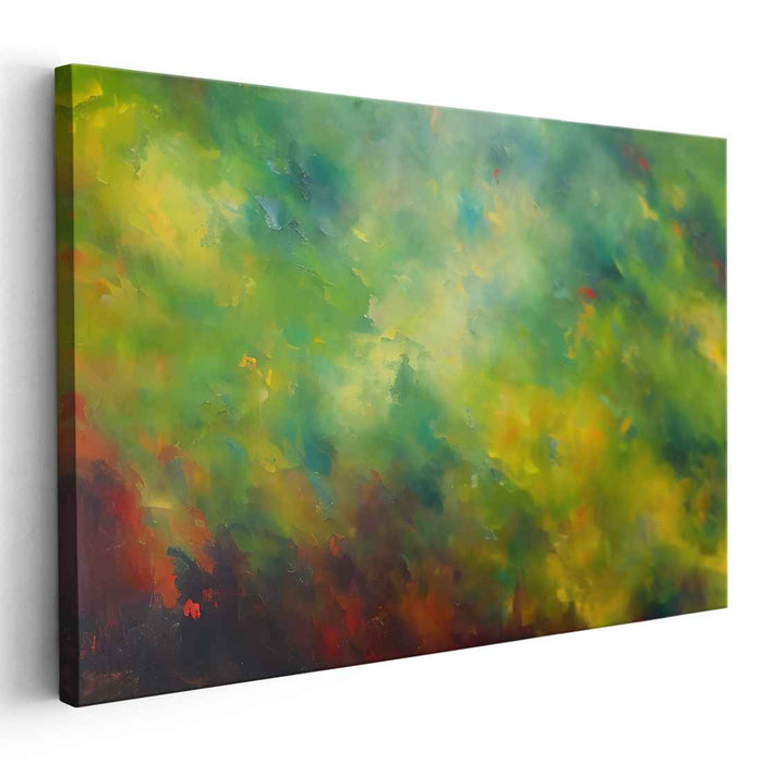 Green Abstract Print #120