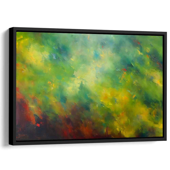 Green Abstract Print #120