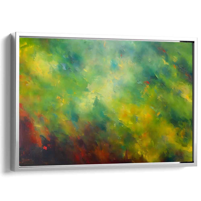 Green Abstract Print #120