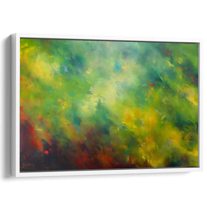 Green Abstract Print #120