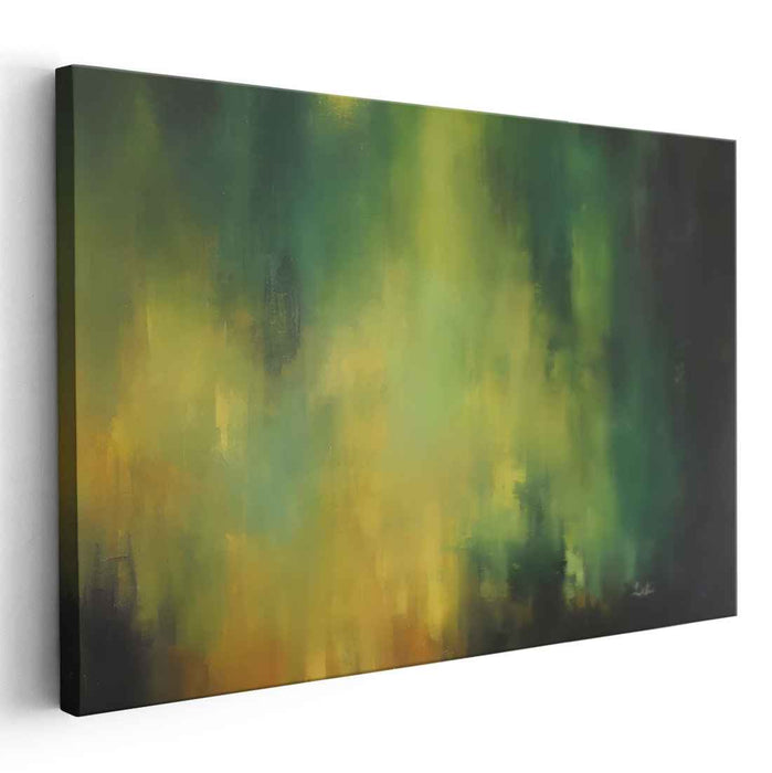 Green Abstract Print #136