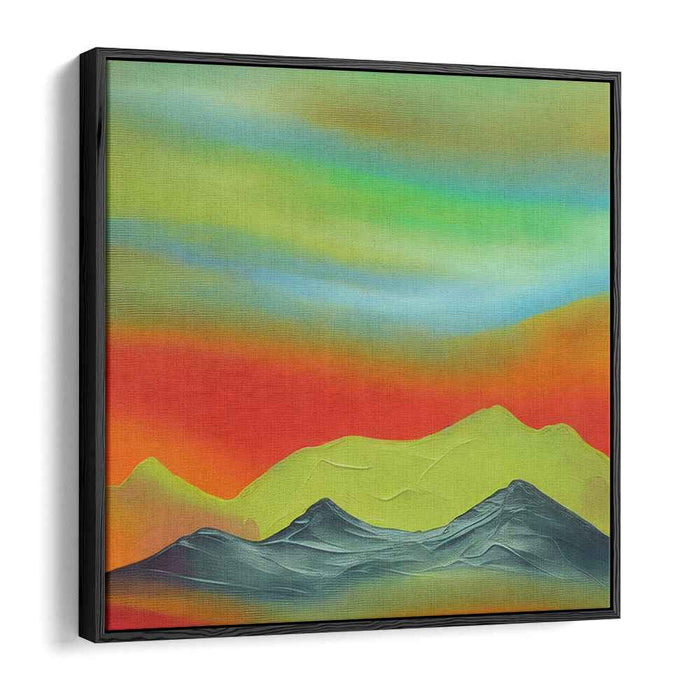 Celestial Dreamscape: Surreal Landscape with Vibrant Skies