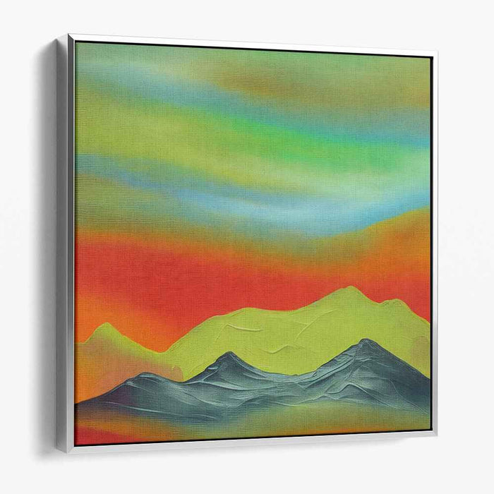 Celestial Dreamscape: Surreal Landscape with Vibrant Skies