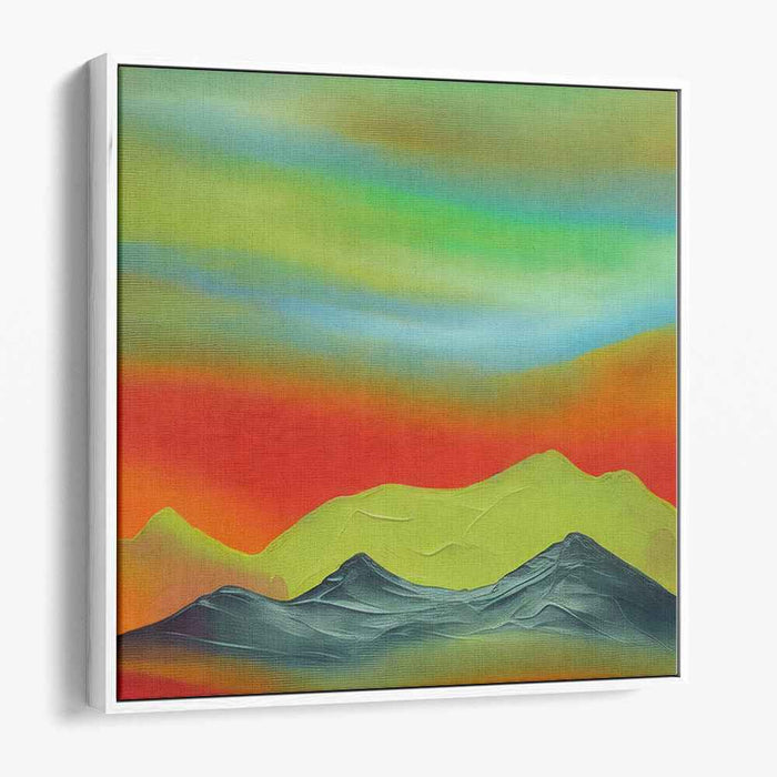 Celestial Dreamscape: Surreal Landscape with Vibrant Skies