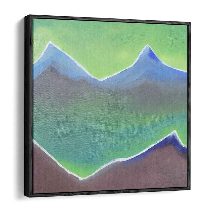 Green Abstract Mountain #006