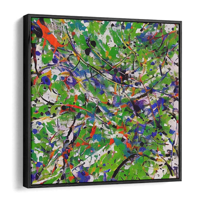 Green Abstract Splatter #002