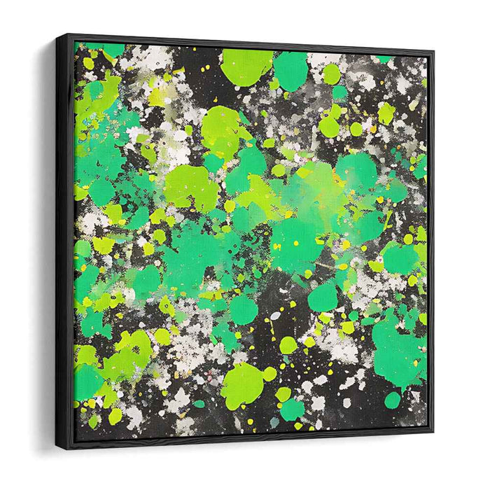 Green Abstract Splatter #003