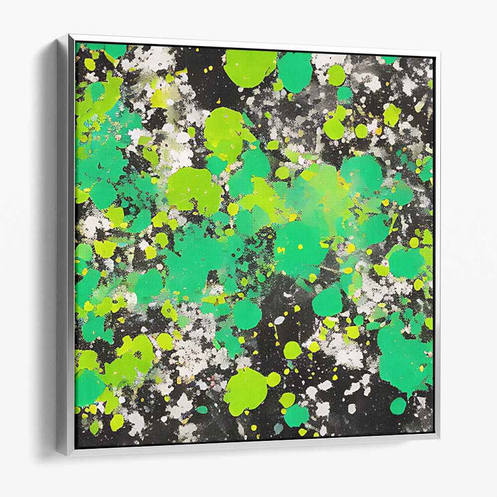 Green Abstract Splatter #003