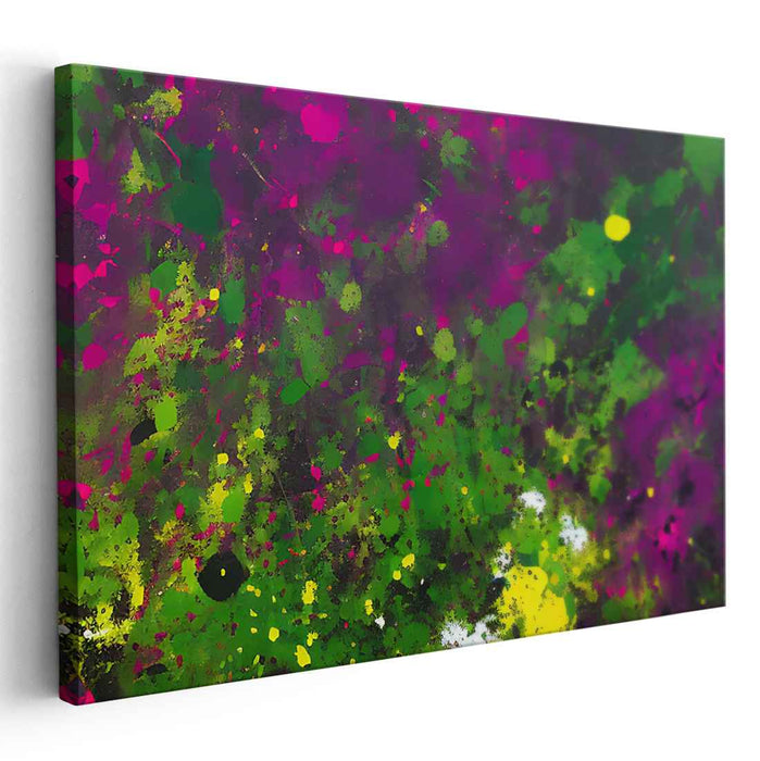 Green Abstract Splatter #119