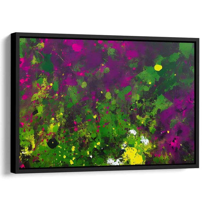 Green Abstract Splatter #119