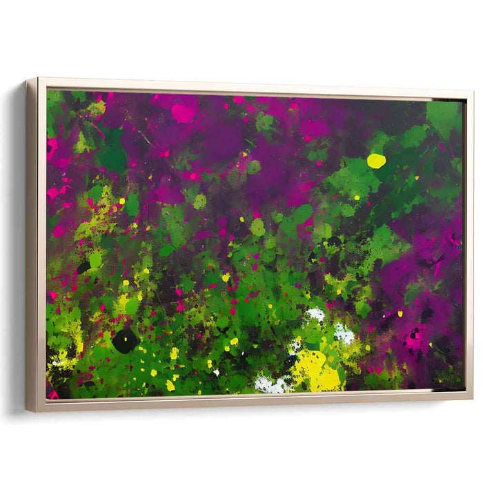 Green Abstract Splatter #119