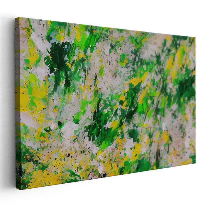 Green Abstract Splatter #120