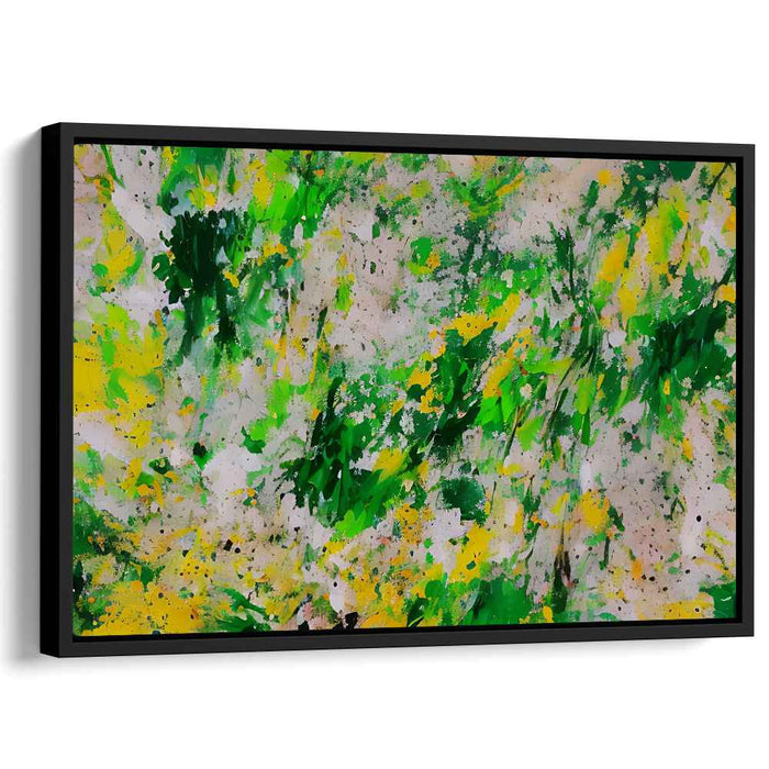 Green Abstract Splatter #120