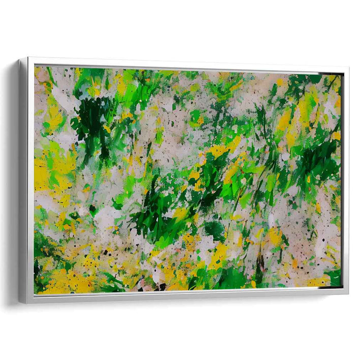 Green Abstract Splatter #120