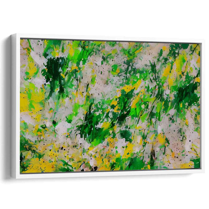 Green Abstract Splatter #120