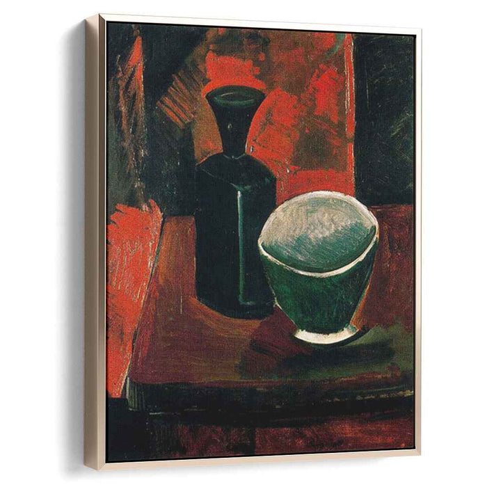 Green Pan and Black Bottle (1908) by Pablo Picasso