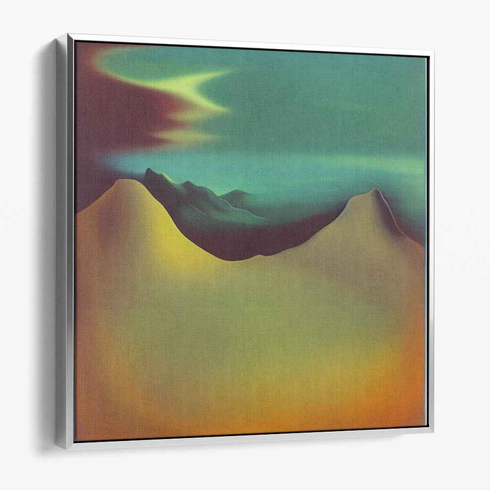 Dreamscape Melodies: Surreal Landscape Canvas Art Print