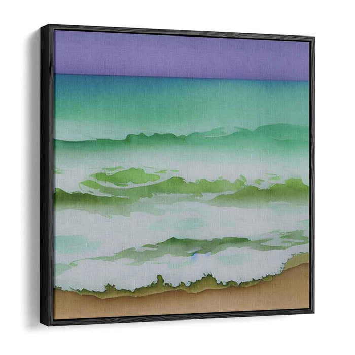 Green Watercolor Sea #004