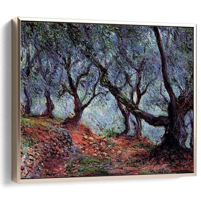 Grove of Olive Trees in Bordighera (1884) by Claude Monet