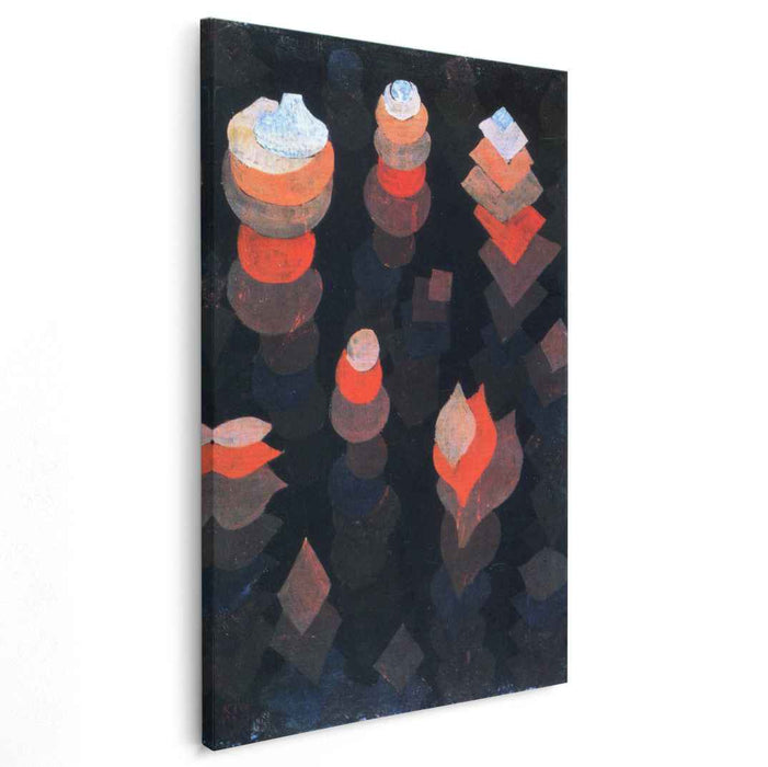 Growth of the night plants (1922) by Paul Klee