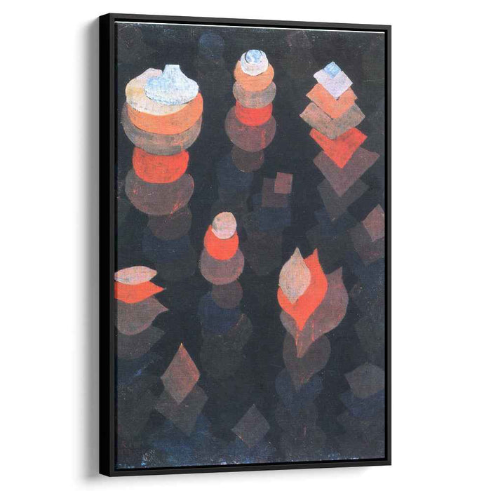 Growth of the night plants (1922) by Paul Klee