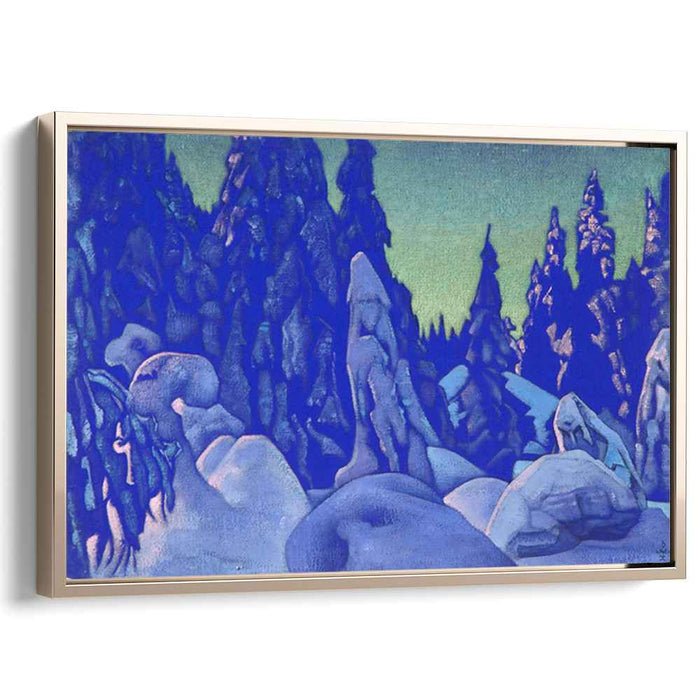 Guardians of the snow (1922) by Nicholas Roerich