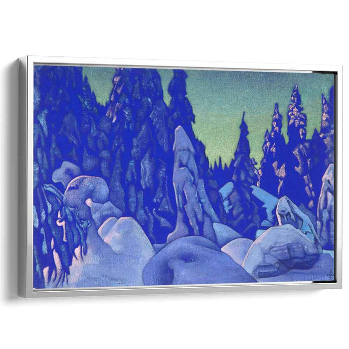 Guardians of the snow (1922) by Nicholas Roerich