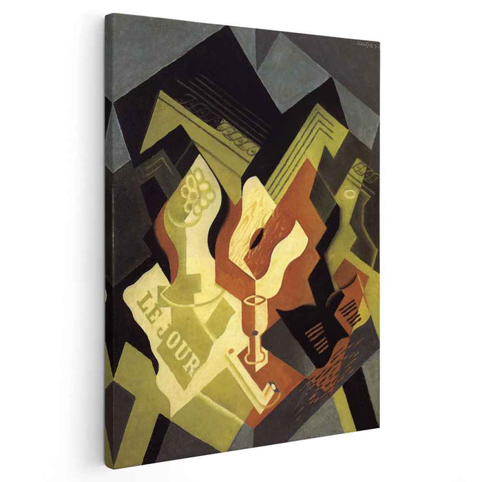 Guitar and Fruit Dish by Juan Gris