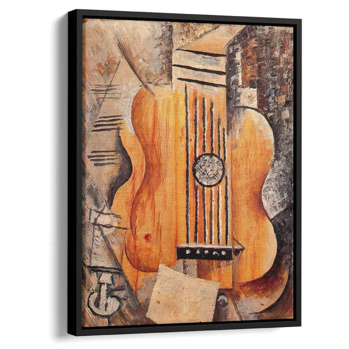 Guitar (I love Eva) (1912) by Pablo Picasso