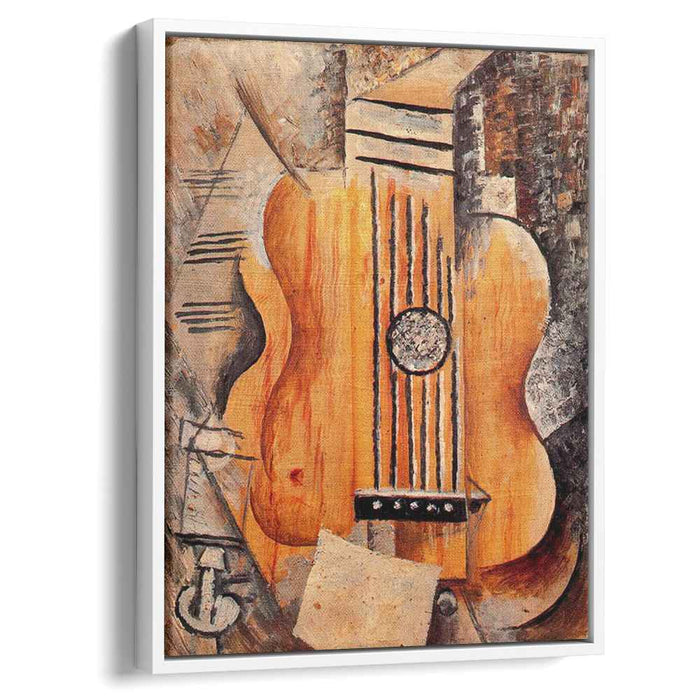 Guitar (I love Eva) (1912) by Pablo Picasso