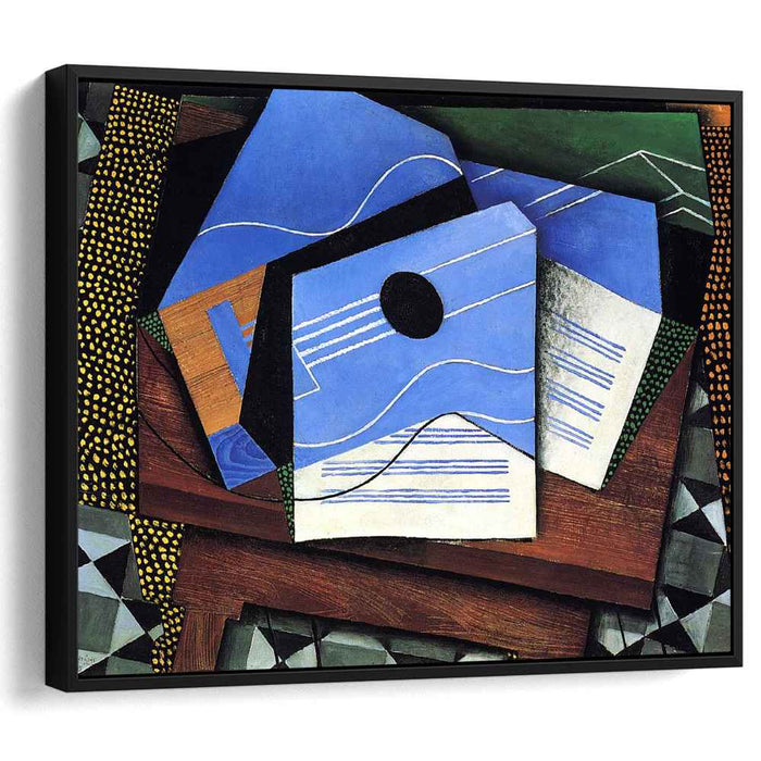 Guitar on a Table (1915) by Juan Gris