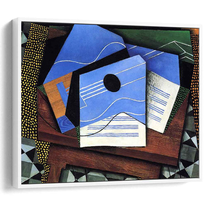 Guitar on a Table (1915) by Juan Gris
