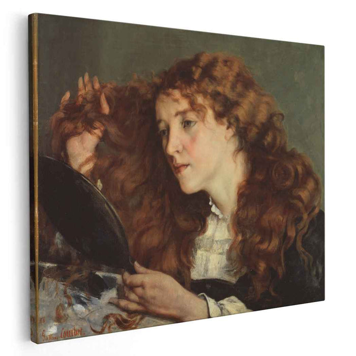 Portrait of Jo, the Beautiful Irish Girl by Gustave Courbet
