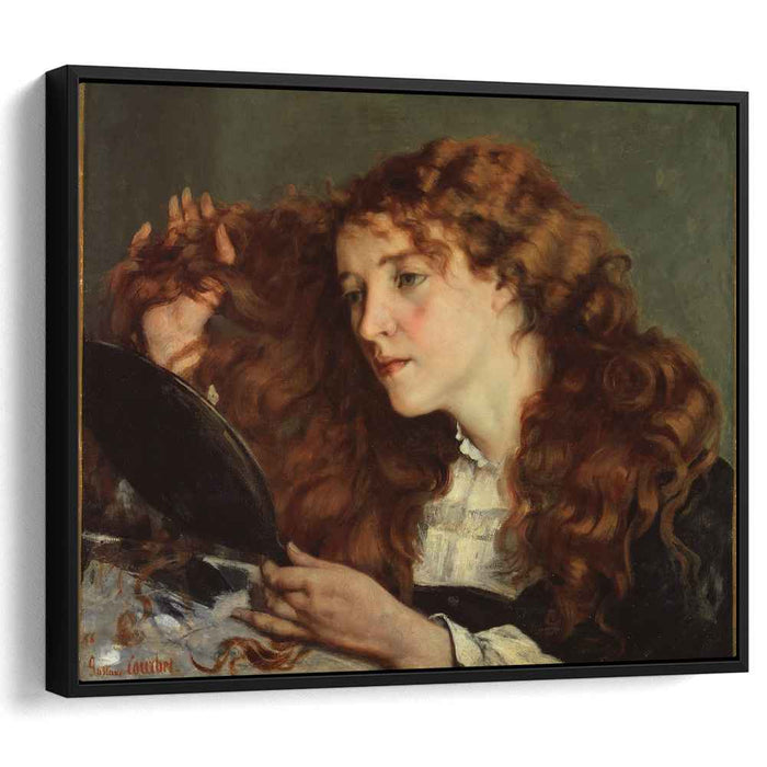 Portrait of Jo, the Beautiful Irish Girl by Gustave Courbet