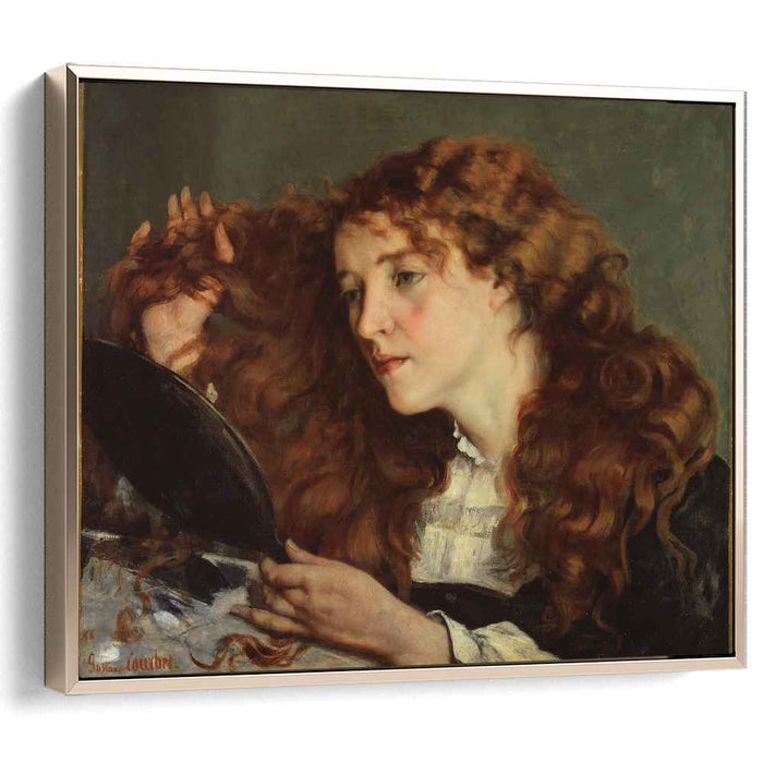 Portrait of Jo, the Beautiful Irish Girl by Gustave Courbet