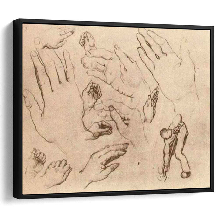 Hands (1885) by Vincent van Gogh
