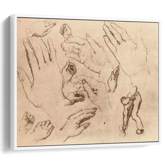 Hands (1885) by Vincent van Gogh