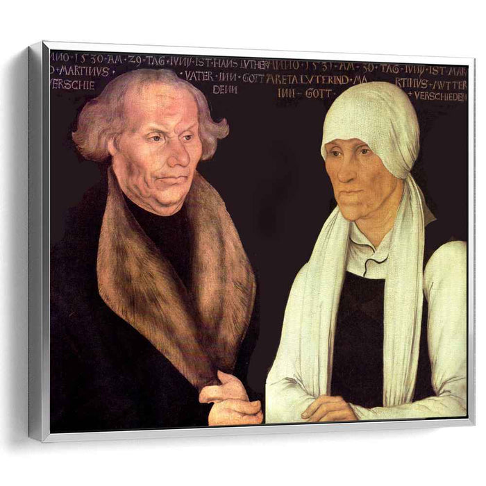 Hans and Magrethe Luther (1527) by Lucas Cranach the Elder