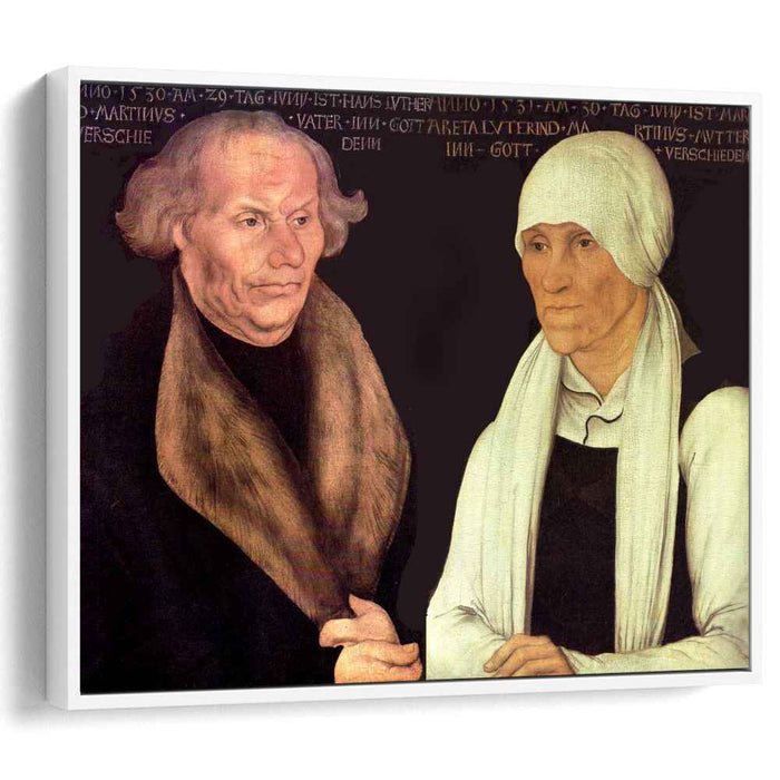 Hans and Magrethe Luther (1527) by Lucas Cranach the Elder