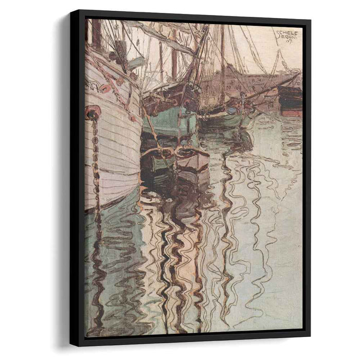 Harbor of Trieste (1907) by Egon Schiele