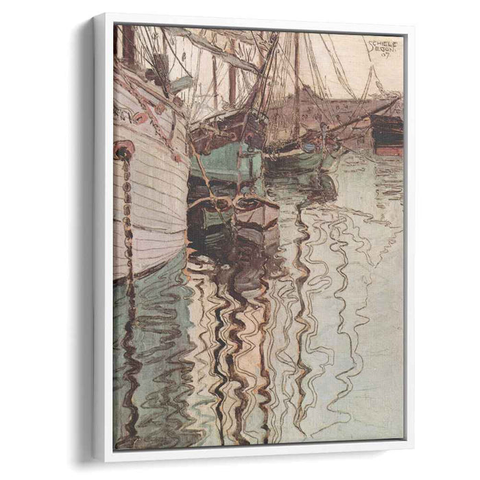 Harbor of Trieste (1907) by Egon Schiele