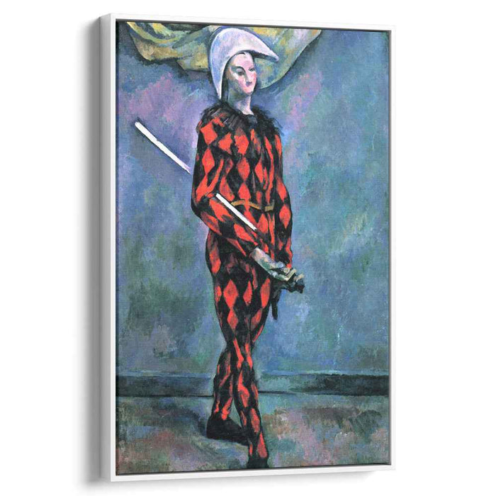 Harlequin (1890) by Paul Cezanne